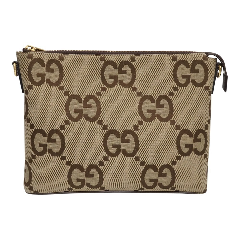 Gucci Jumbo GG Canvas Shoulder Bag
